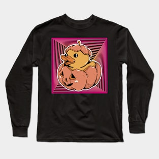 Halloween  Rubber Ducky Retro Long Sleeve T-Shirt